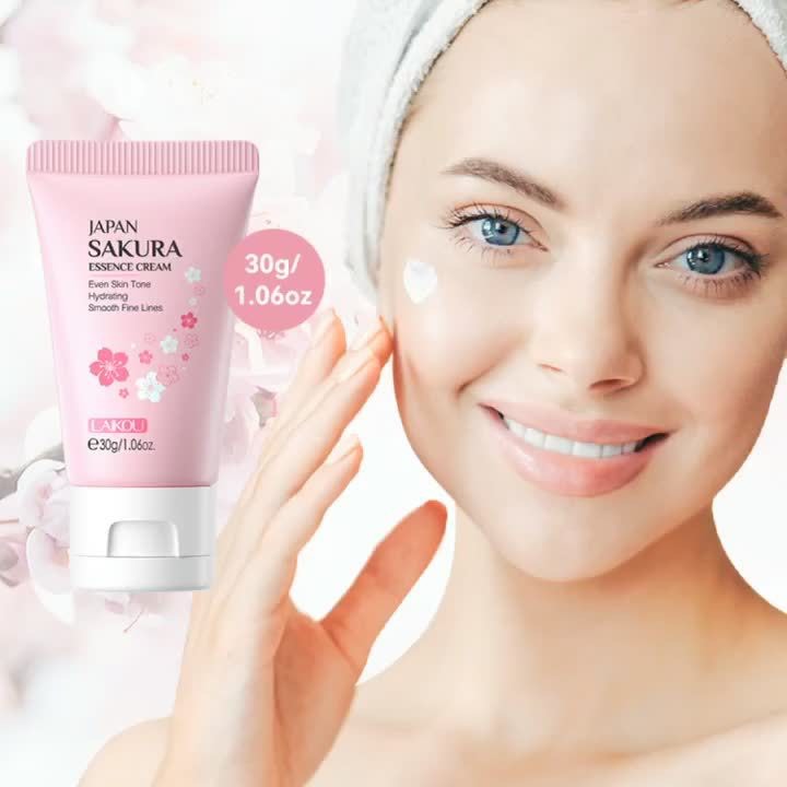Picture of LAIKOU Japan Sakura Essence Cream 30g/1.06oz. Even Skin Tone Skin Rejuvenating Moisturizer