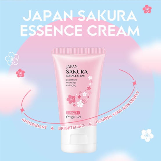 Picture of LAIKOU Japan Sakura Essence Cream 30g/1.06oz. Even Skin Tone Skin Rejuvenating Moisturizer