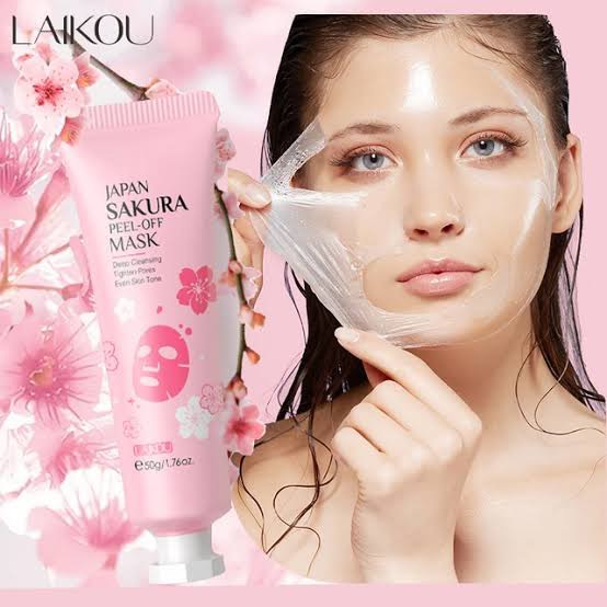 Picture of LAIKOU Sakura Peel-off Mask Cleansing Pores Remove Blackheads whitening- 80gm