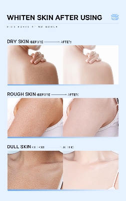 Picture of LAIKOU Milk Exfoliating Scrub 90g Clean The Cuticle Smooth & Radiant Skin Tone Exfoliate Dead Skin Cells & Impurities