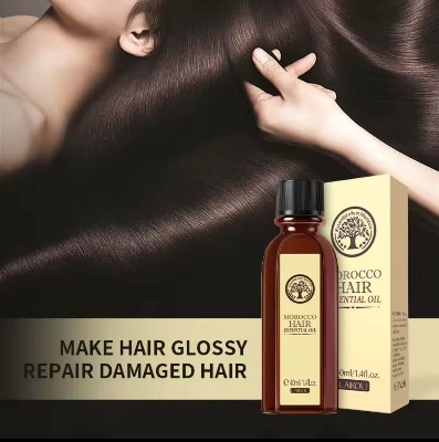 Picture of LAIKOU Morocco Hair Essential Oil 40ml Repair Damaged Hair Smooth Dry Hairs