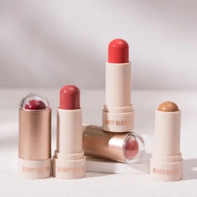 Picture of Beauty Glazed Cream Blush Stick-#105 Coral Orange (Blush)