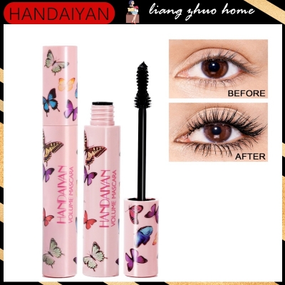 Picture of HANDAIYAN 1Pcs 8D Silk Fiber Lash Mascara Waterproof Mascara for Eyelash Extension Black Thick Eye Lashes Curler