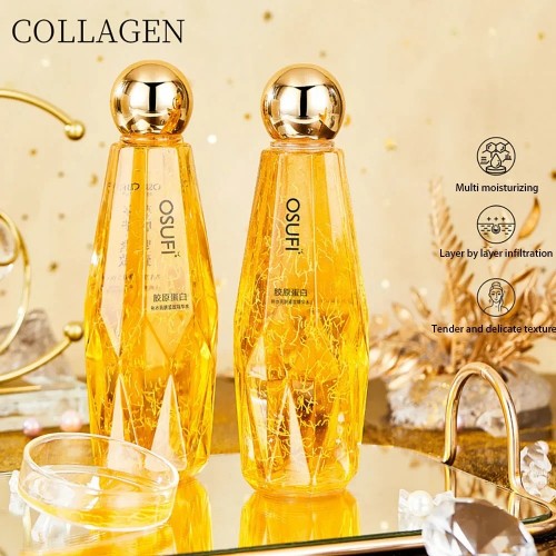 Picture of OSUFI Collagen Face Serum Anti Aging Smoothing Lines Facial Care Essence Moisturizing Brighten Serum -300ml
