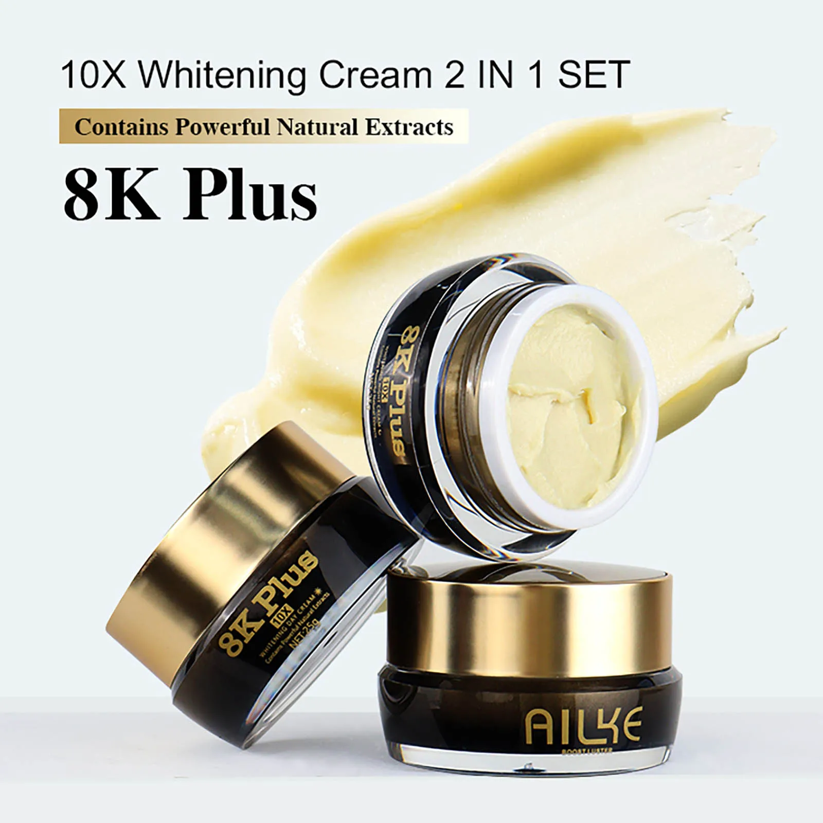 Picture of Ailke 8K Plus 10X Dark Spot Whitening Night Cream -25gm