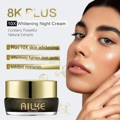 Picture of Ailke 8K Plus 10X Dark Spot Whitening Night Cream -25gm