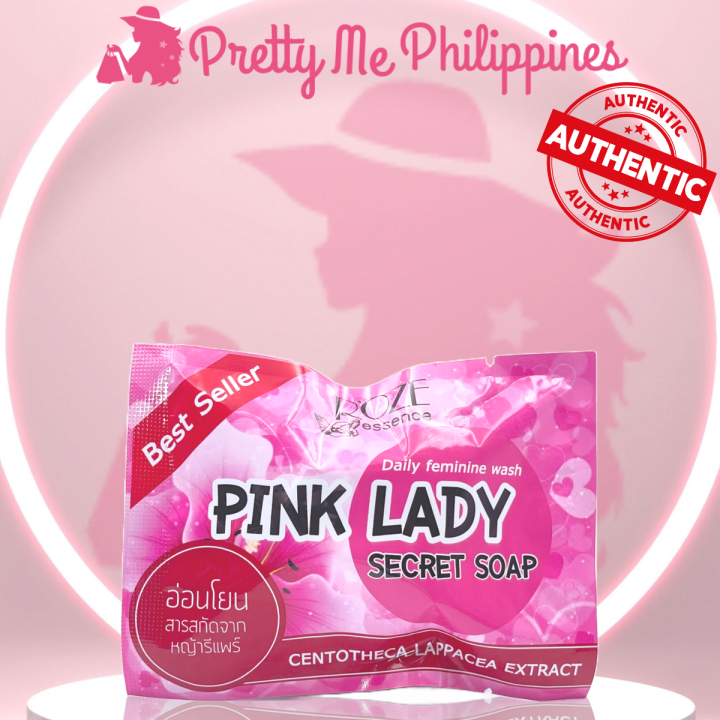 Picture of ROZE Essence Pink Lady Secret Soap - 30gm