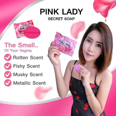 Picture of ROZE Essence Pink Lady Secret Soap - 30gm