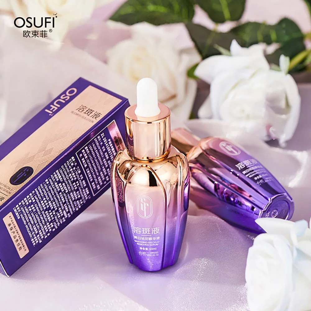 Picture of OSUFI Whitening Essence Remove Melanin Fade Spots Facial Moisture Brighten Face Serum Freckle Dissolution Skin Care-560ml