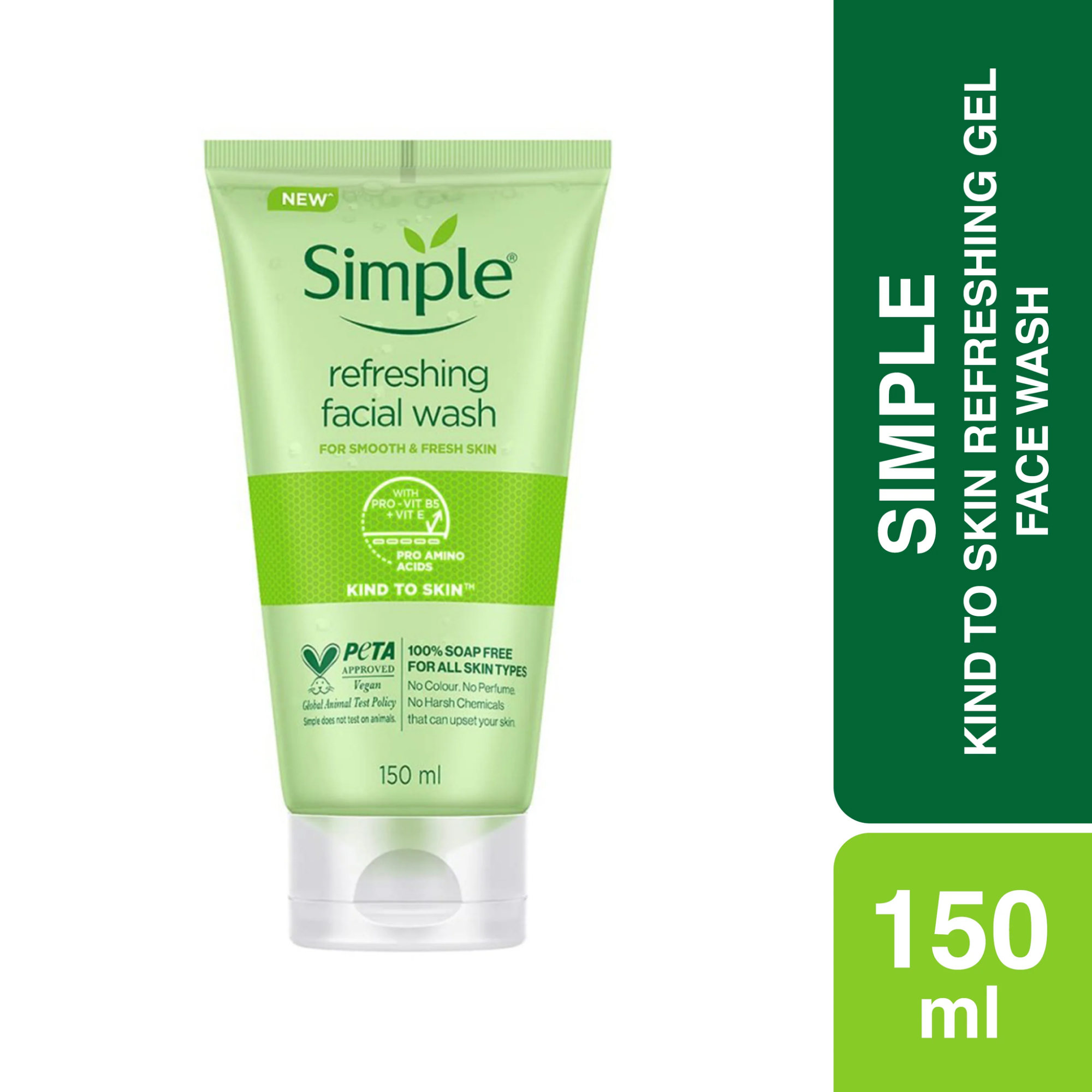 Picture of Simple Sensitive Skin Refreshing Face Wash 1-50ml