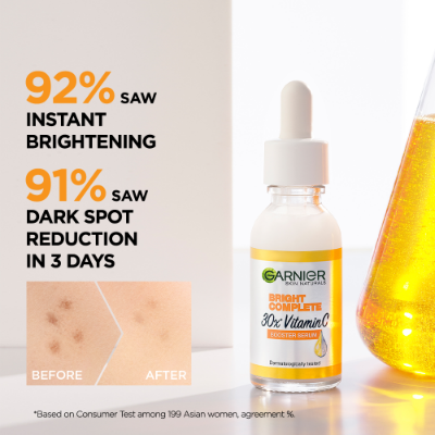 Picture of Garnier Bright Complete Vitamin C Serum 15ml - Face Serum