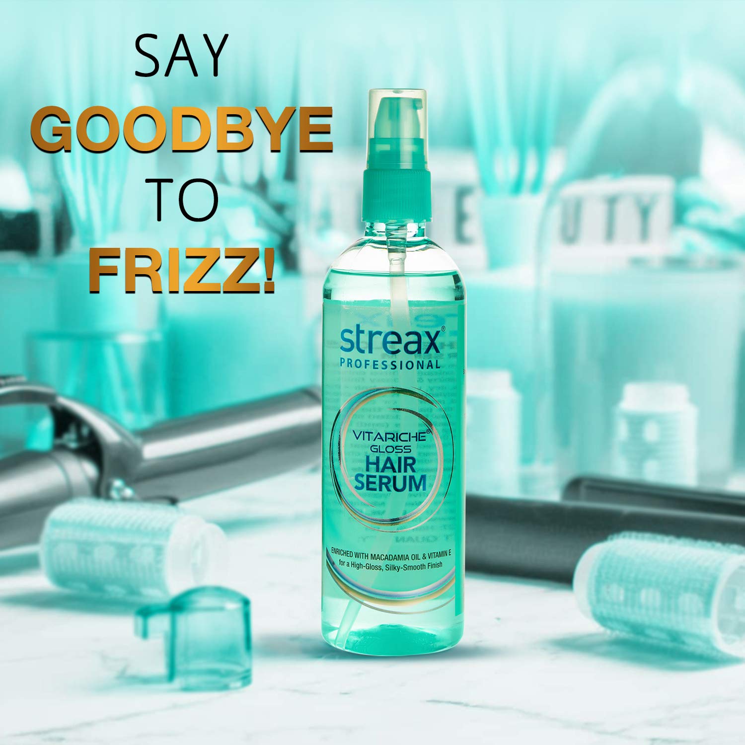 Picture of Streax Professional Hair Serum Vitariche Gloss - 115ml (India)