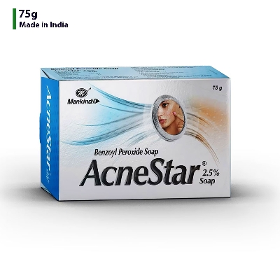 Picture of AcneStar Combo Pack - Acnestar Facewash 50gm, Acnestar Gel 22gm, Acnestar Soap 75gm (Made in India)