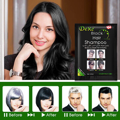Picture of Dexe Black Hair Shampoo (Natural Black)-10pcs