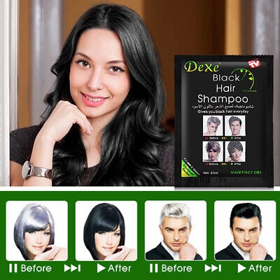 Picture of Dexe Black Hair Shampoo (Natural Black)-10pcs