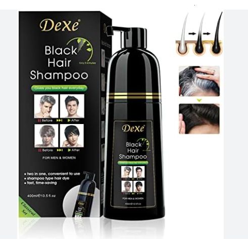 Picture of Dexe Black Hair Shampoo Economic Set - 400ml