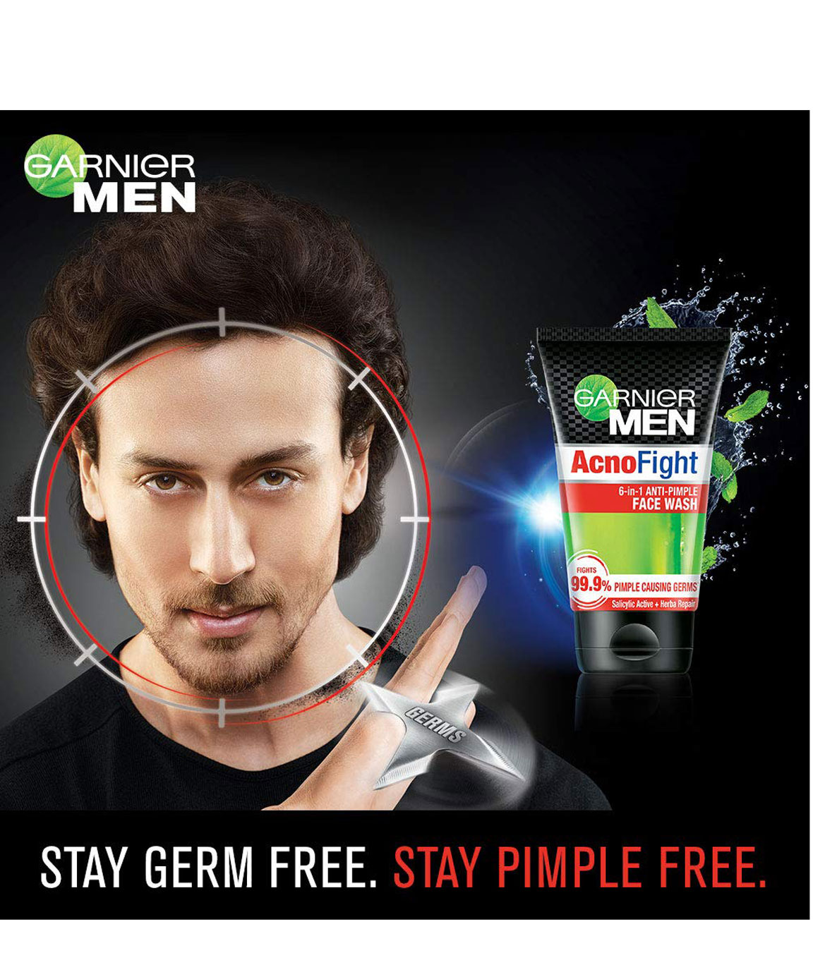 Picture of Garnier Men Acno Fight Face Wash 100ml