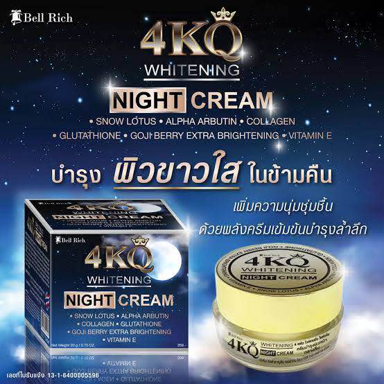 Picture of 4KQ Whitening Night Cream-20gm (Thailand)