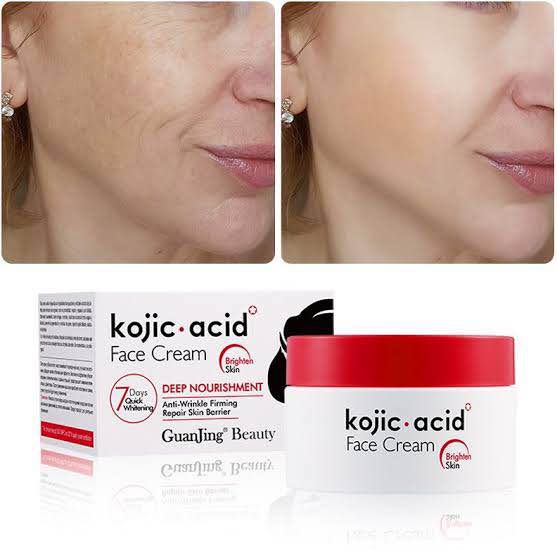 Picture of Kojic Acid Face Cream Deep Nourishment Brightening Anti-Ageing Moisturizing Skin Care Cream 50g
