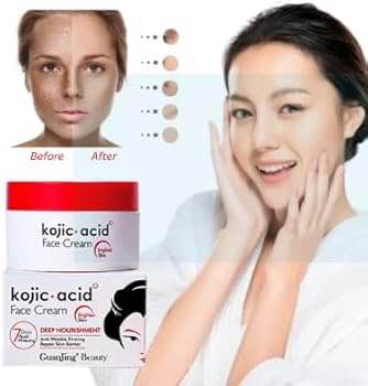 Picture of Kojic Acid Face Cream Deep Nourishment Brightening Anti-Ageing Moisturizing Skin Care Cream 50g