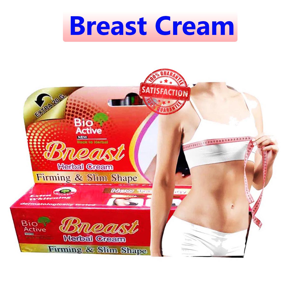 Picture of BIO ACTIVE B_REAST & HERBAL CREAM -40G (SMALL)