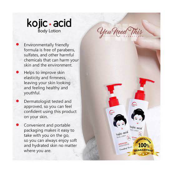 Picture of Guanjing Beauty Kojic Acid Whitening Body Lotion- 230gm