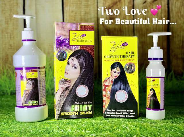 Picture of Zafran Hair Loss Combo  Hiar oil & Hair Mask Bundle-2 pcs