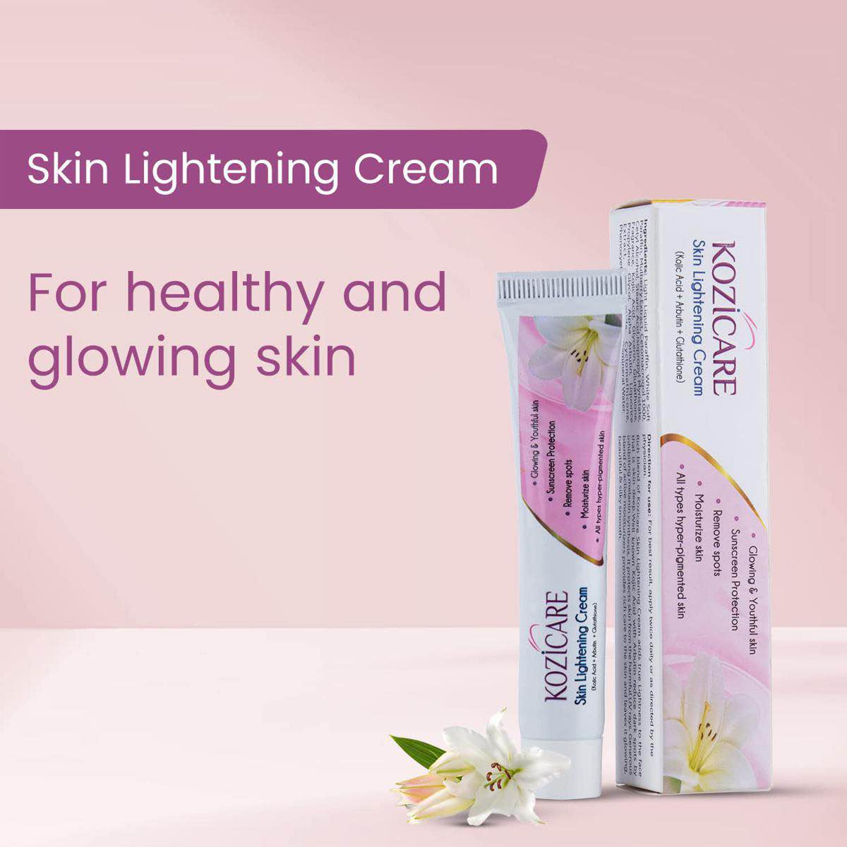 Picture of Kozicare Skin Whitening Cream-15gm (India)