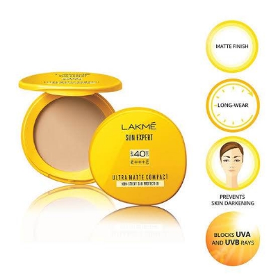 Picture of LAKME SUN EXPERT ULTRA MATTE COMPACT SPF 40 PA +++ UVA UVB - Face Powder