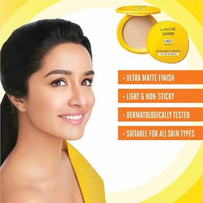 Picture of LAKME SUN EXPERT ULTRA MATTE COMPACT SPF 40 PA +++ UVA UVB - Face Powder