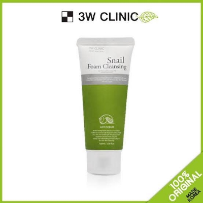 Picture of 3W CLINIC Snail Foam Cleansing 100ml (Korea )