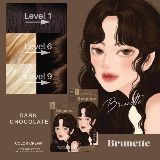 Picture of KOTA Color Cream Brunette(DARK CHOCOLATE)-100gm