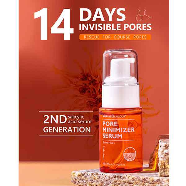 Picture of VIBRANT GLAMOUR Pores Cleansing Shrink Pores Salicylic Acid Pore Minimizer Skin Care Serum 30ml
