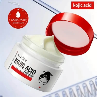 Picture of SADOER kojic Acid Face Lightening Whitening Skin Deep Nourishment Anti-Wrinkle Firming Repair Skin Cream-30gm
