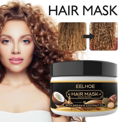Picture of Eelhoe Hair Mask with Argen & Coconut Oil -50gm