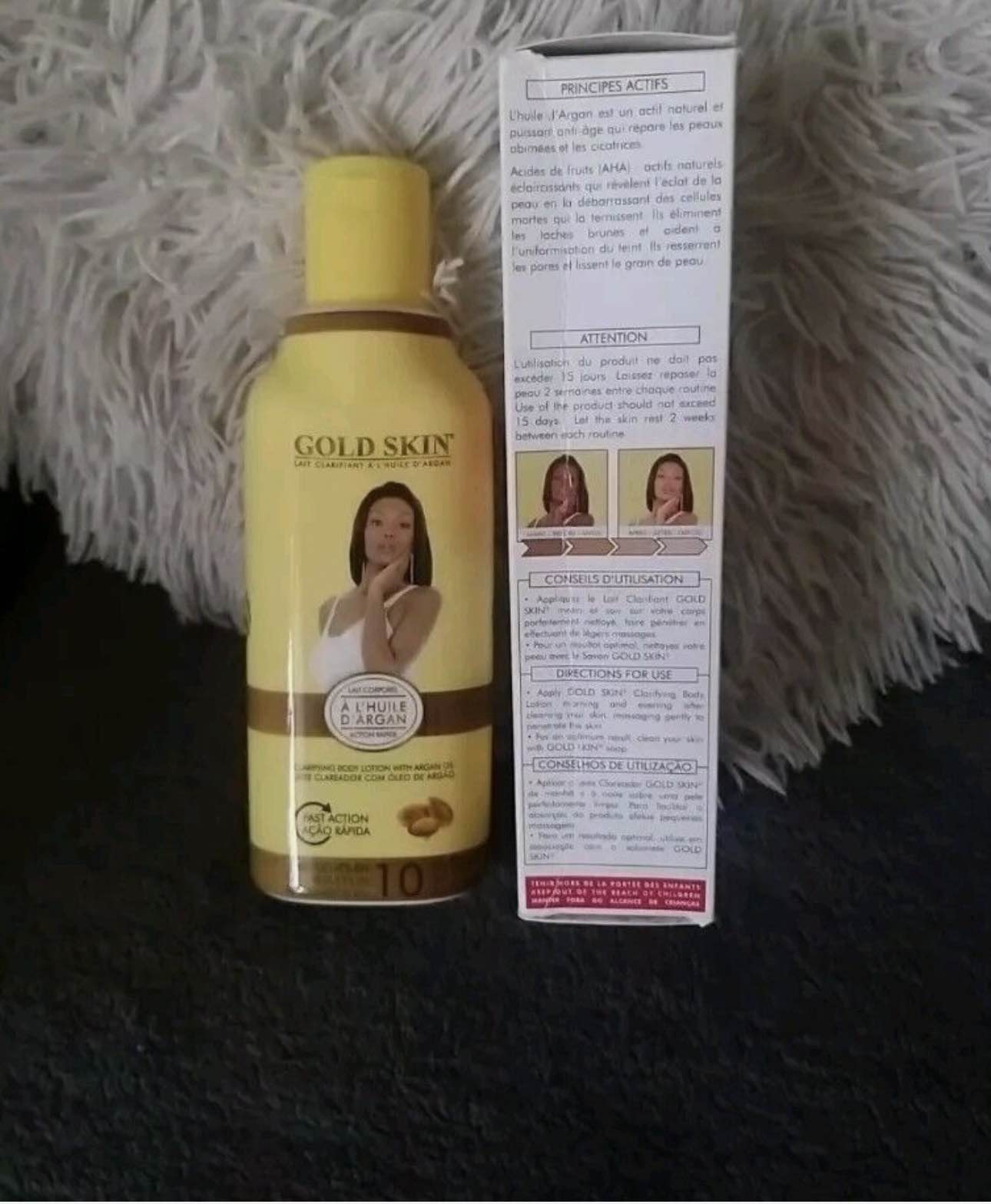 Picture of Gold Skin Clarifying Body Lotion with Argan Oil 250 ml