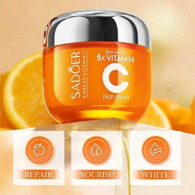 Picture of SADOER 5X Heavy Vitamin C Whitening Skin Active Face Cream-50gm