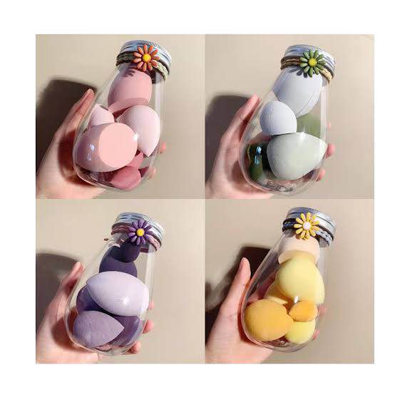 Picture of 6 Pcs Make Up Puff Makeup Sponge Foundation Powder Sponge Beauty Tool Makeup Tool Accessories