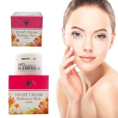 Picture of Night Cream Radiance Skin, Anti Blemish Cream Night Radiance Cream- 10gm ( Thailand)