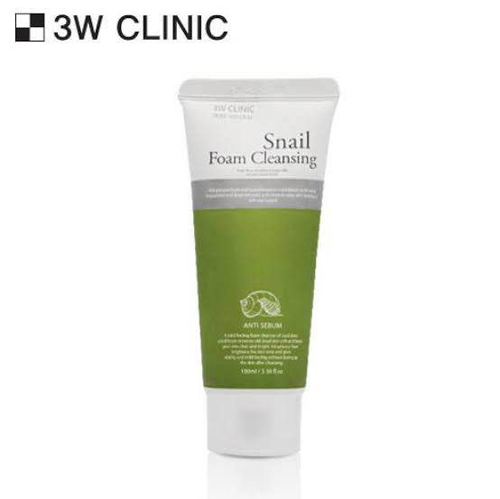 Picture of 3W CLINIC Snail Foam Cleansing 100ml (korea)