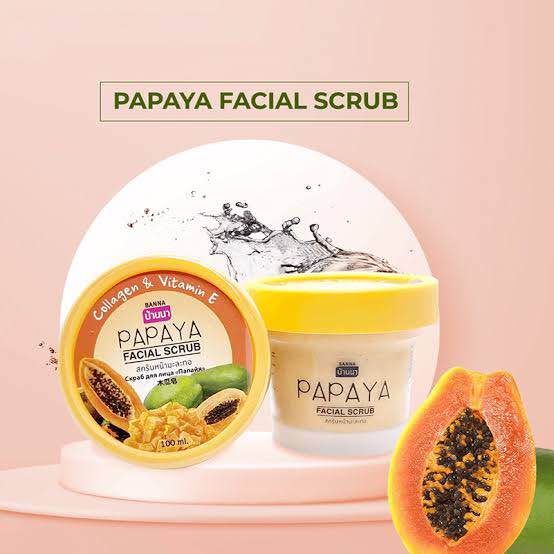 Picture of Papaya Facial Scrub Collagen & Vitamin E 100ml