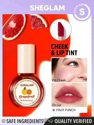 Picture of SHEGLAM For the Flush Lip & Cheek Tint-Grapefruit