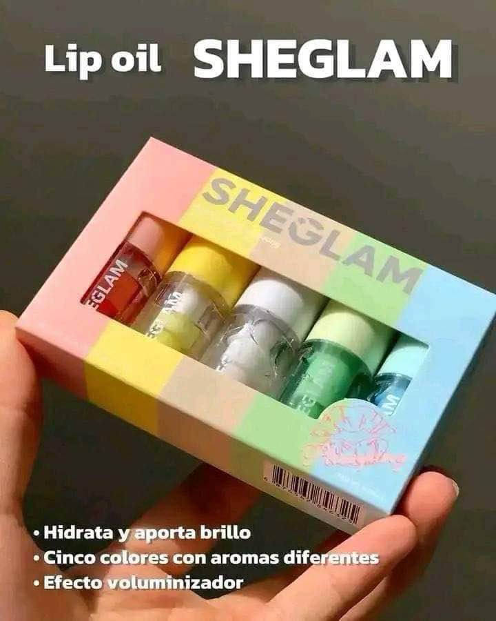 Picture of SHEGLAM JELLY WOW HYDRATING LIP OIL-5pcs
