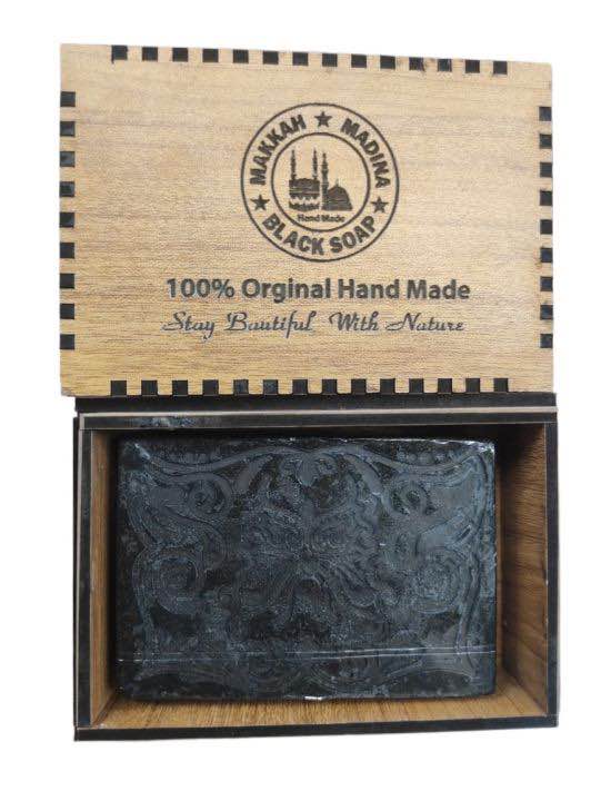 Picture of Makkah Madina Hand Made Black Soap 100g
