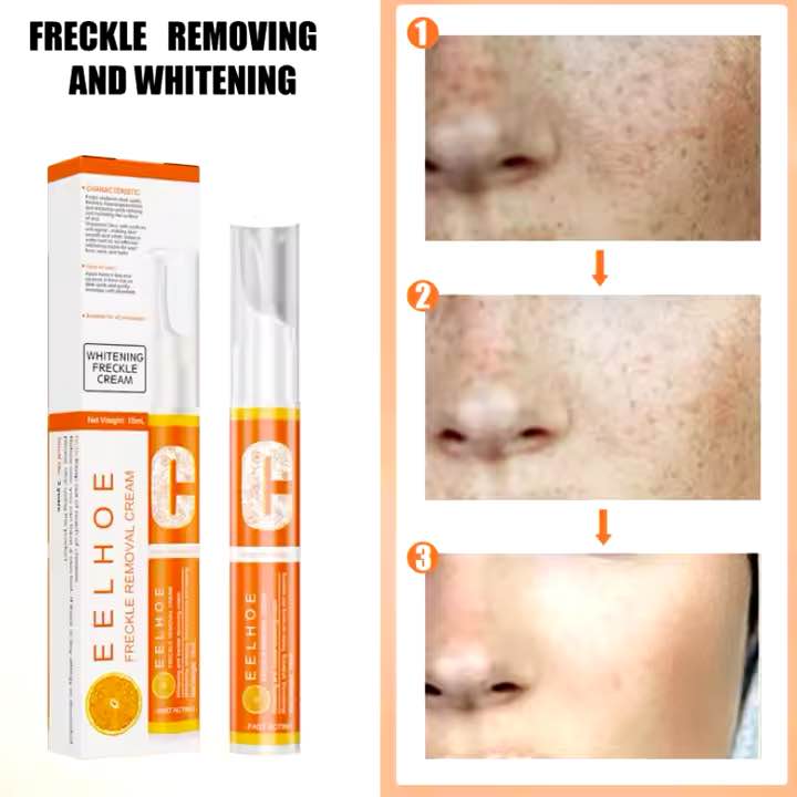 Picture of EELHOEVitamin C Serum Liquid Freckle Removal Acne Scars Hyaluronic Remove Dark Spot Vc Face Cream Pen-15ml