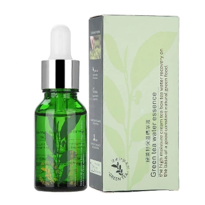 Picture of Green Tea Seed Facial Serum, Face Skin Moisturizing + Shrink Pores + Anti-aging Hyaluronic Acid Serum, 15ml