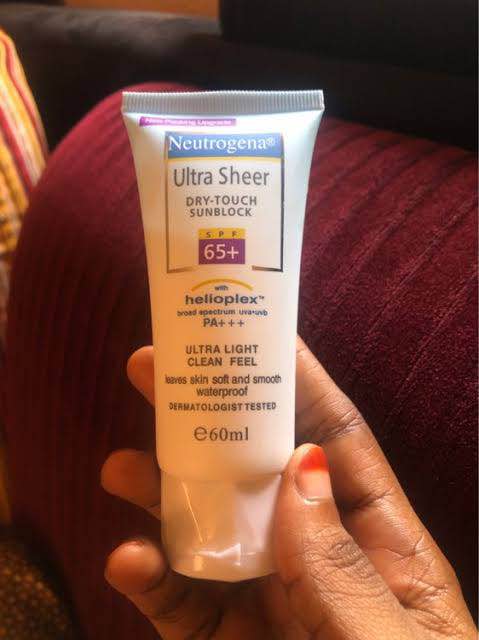 Picture of Neutrogena Ultra Sheer Dry-Touch Sunblock SPF-65+ (India) -  60ml