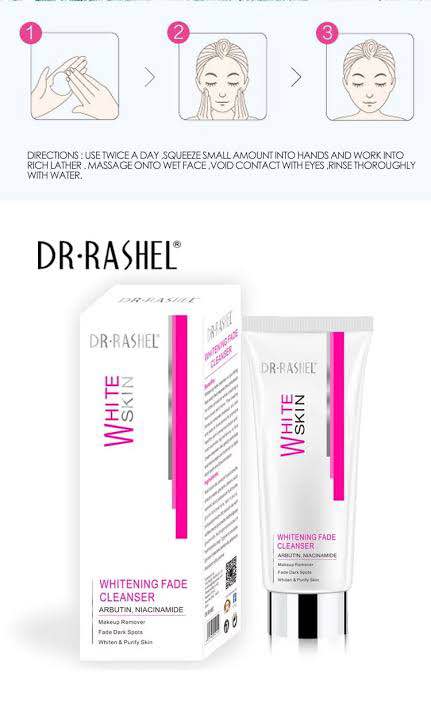 Picture of DR.RASHEL Arbutin Niacinamide Whitening Fade Dark Spot Cleanser-80ml