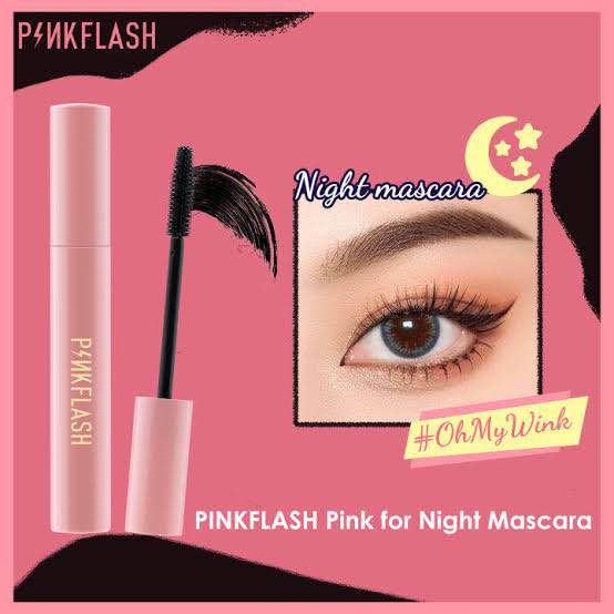 Picture of PINK FLASH Waterproof Night Mascara - Black