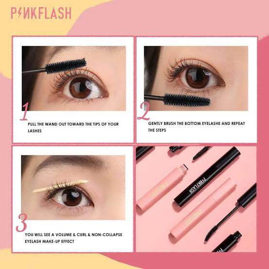 Picture of PINK FLASH Waterproof Night Mascara - Black